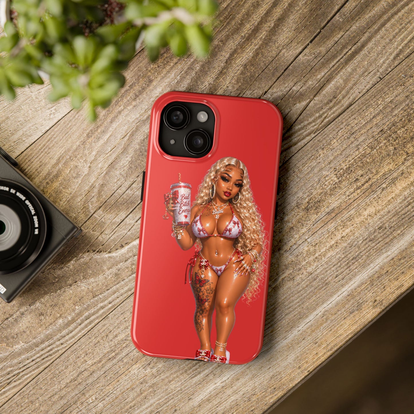 Bikini Badass Tough Phone Case