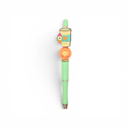 Caffeine Kindmess Beaded Pen