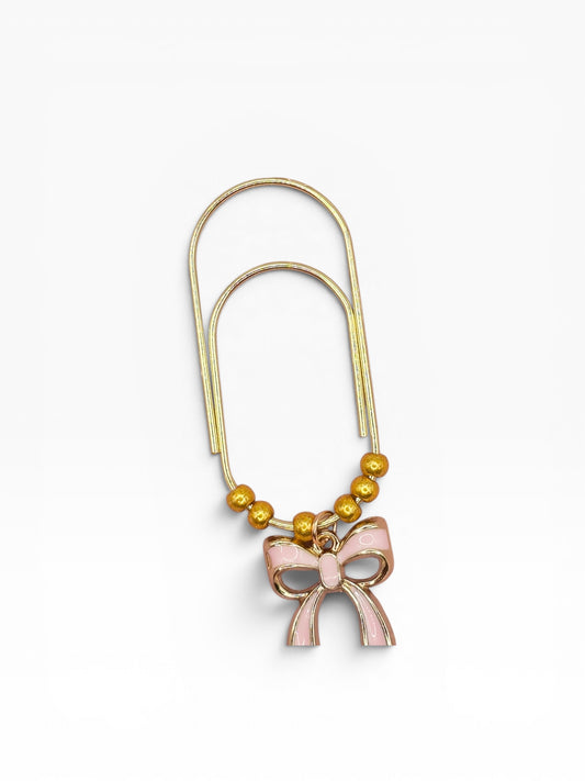 Blush Pink Paper Clip