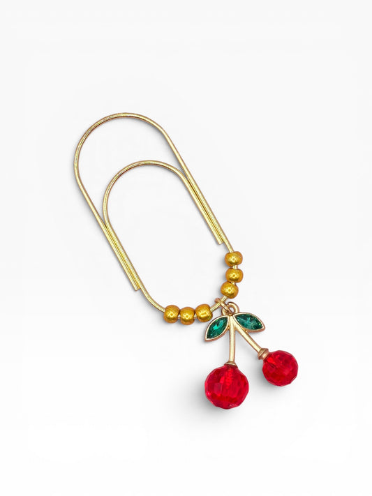 Cherry Luxe Paper Clip