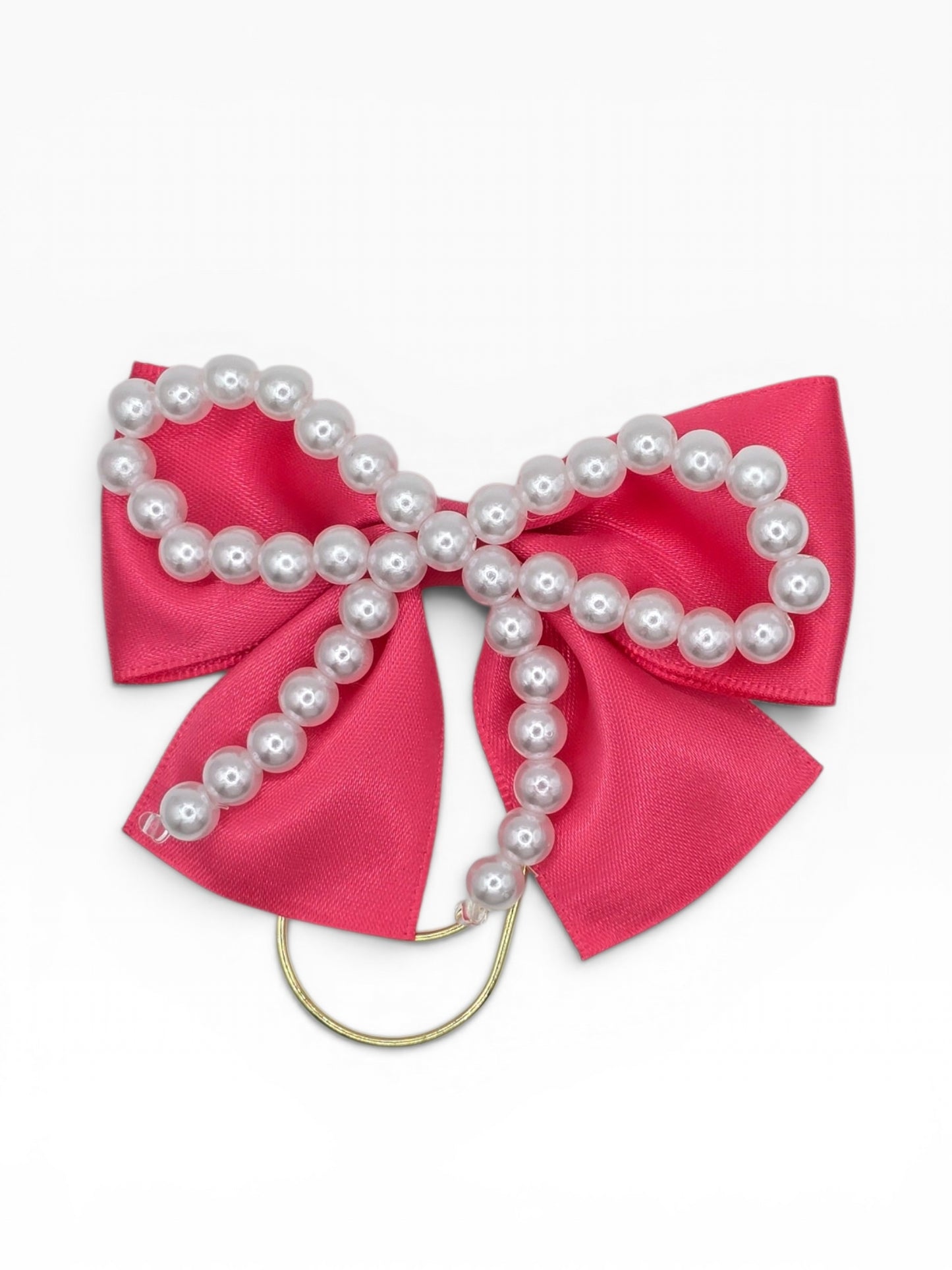 Barbie Pearl Bow Paper Clip