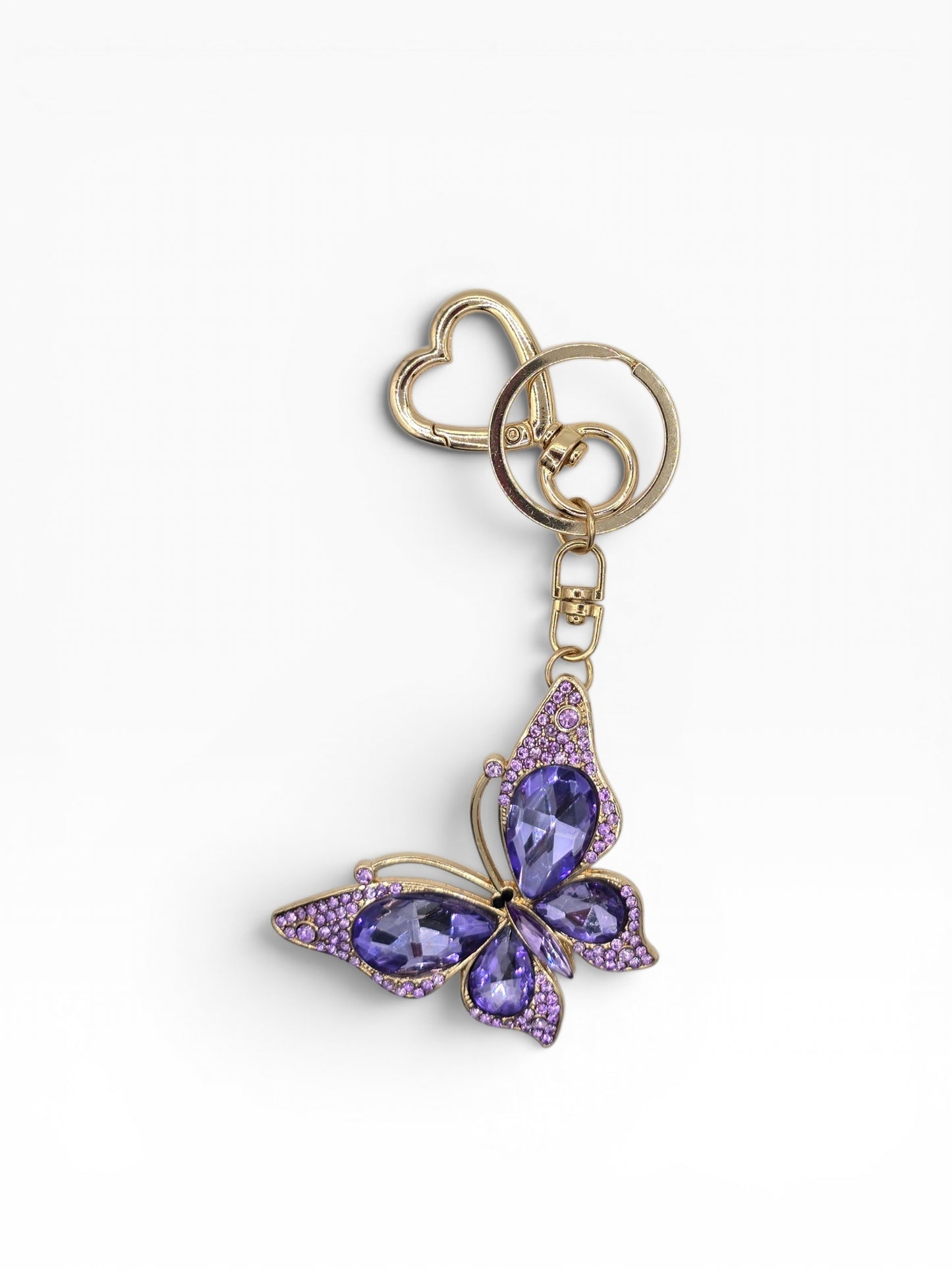 Purple Butterfly Charm