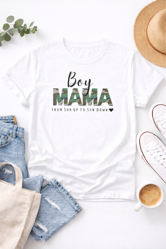 Boy Mama Graphic Tee – Unisex Classic Fit