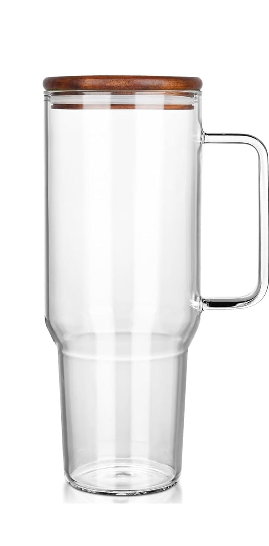 40 oz Glass Tumbler(NOT A SNOWGLOBE)