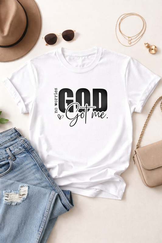“God Got Me” Faith Graphic Tee